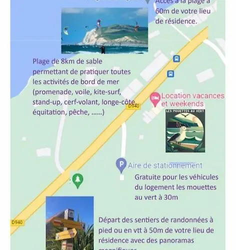 Holiday home Les Mouettes Au